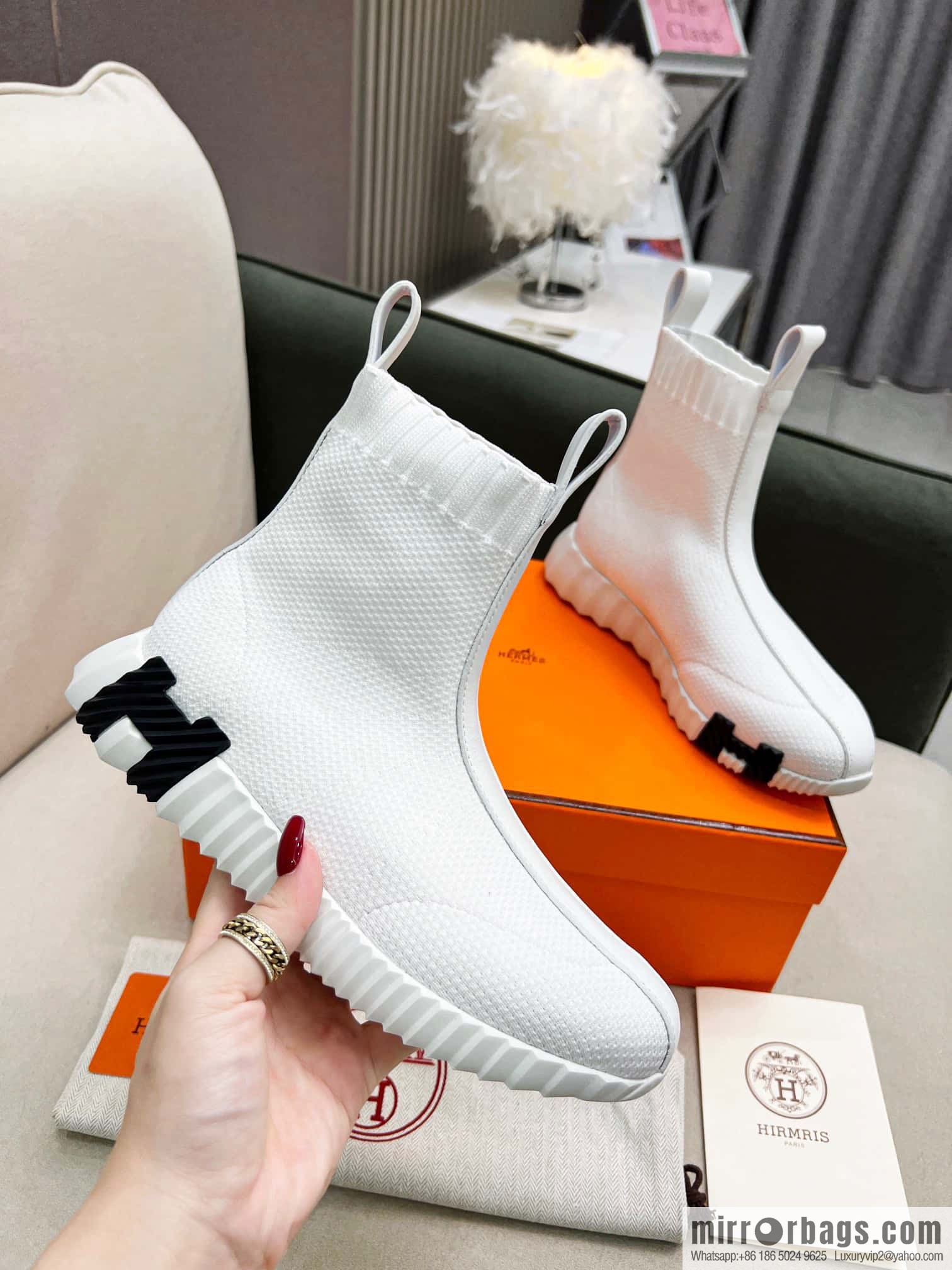 👍👍Hermès 2022 popular (👫 couple models) short boots sneakers