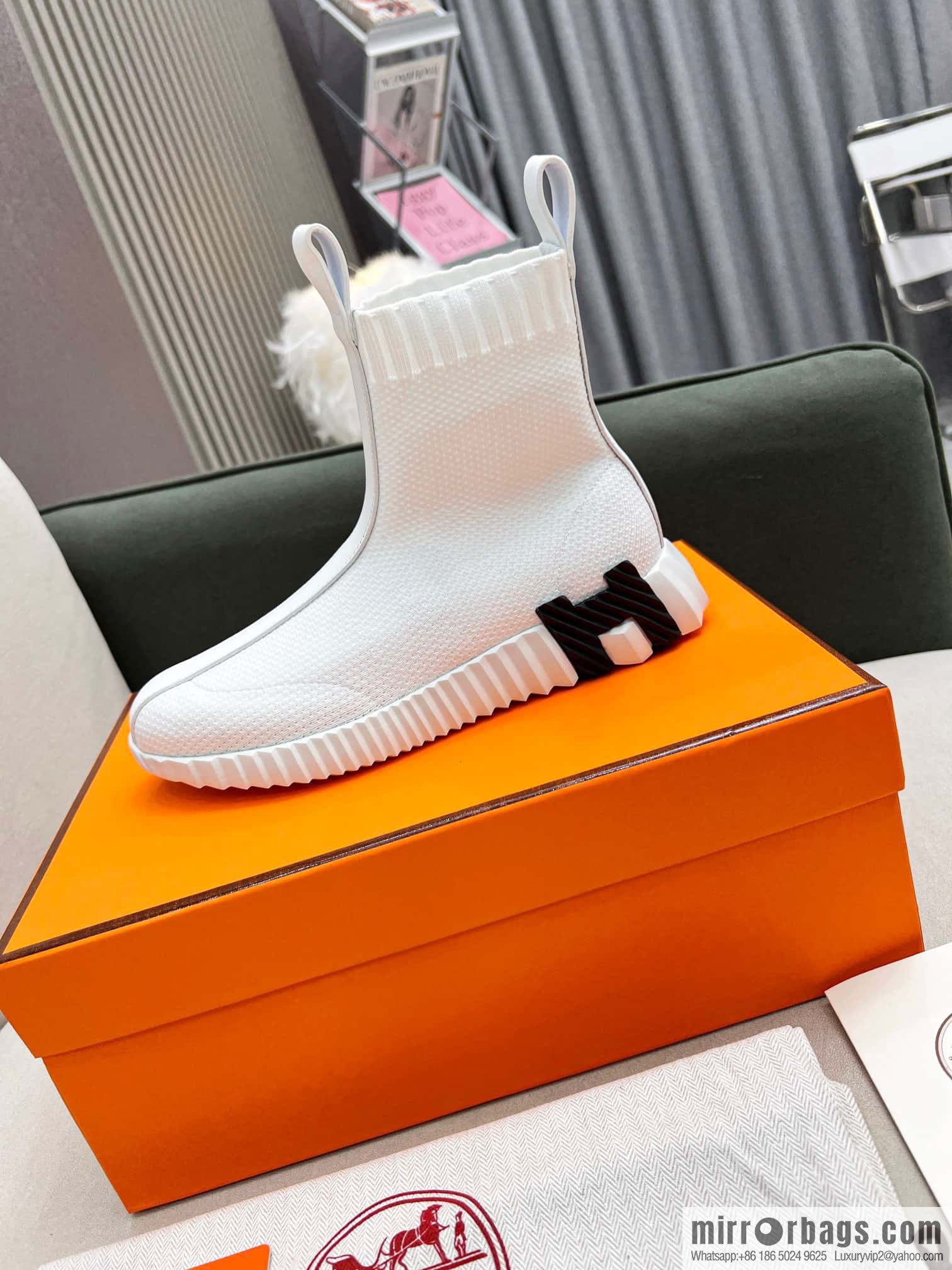 👍👍Hermès 2022 popular (👫 couple models) short boots sneakers