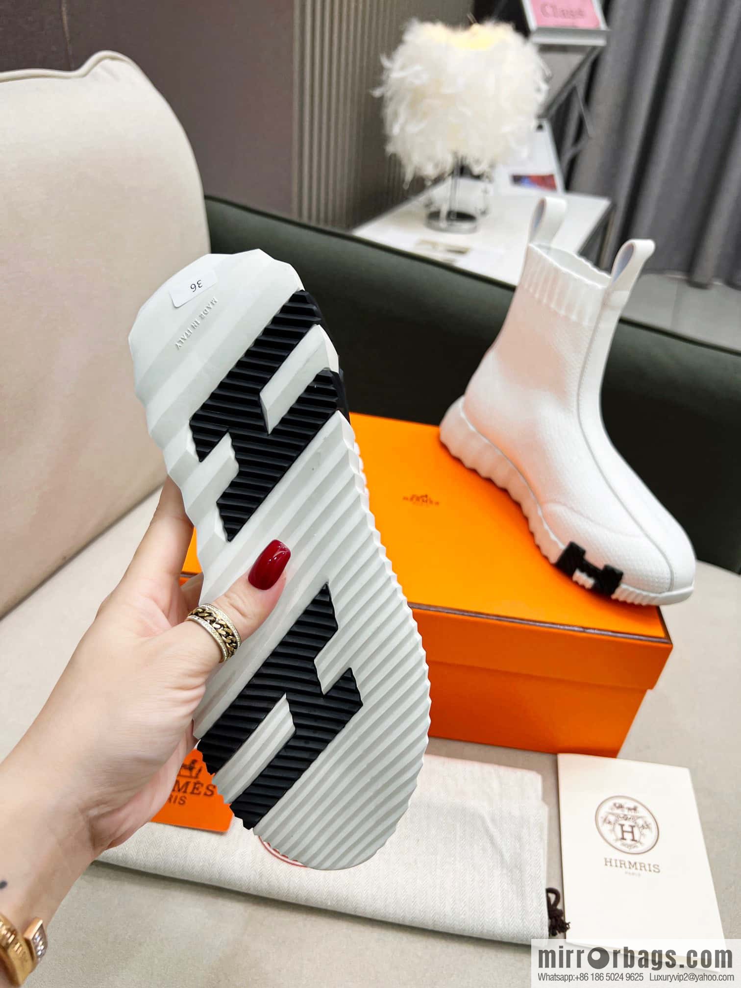 👍👍Hermès 2022 popular (👫 couple models) short boots sneakers