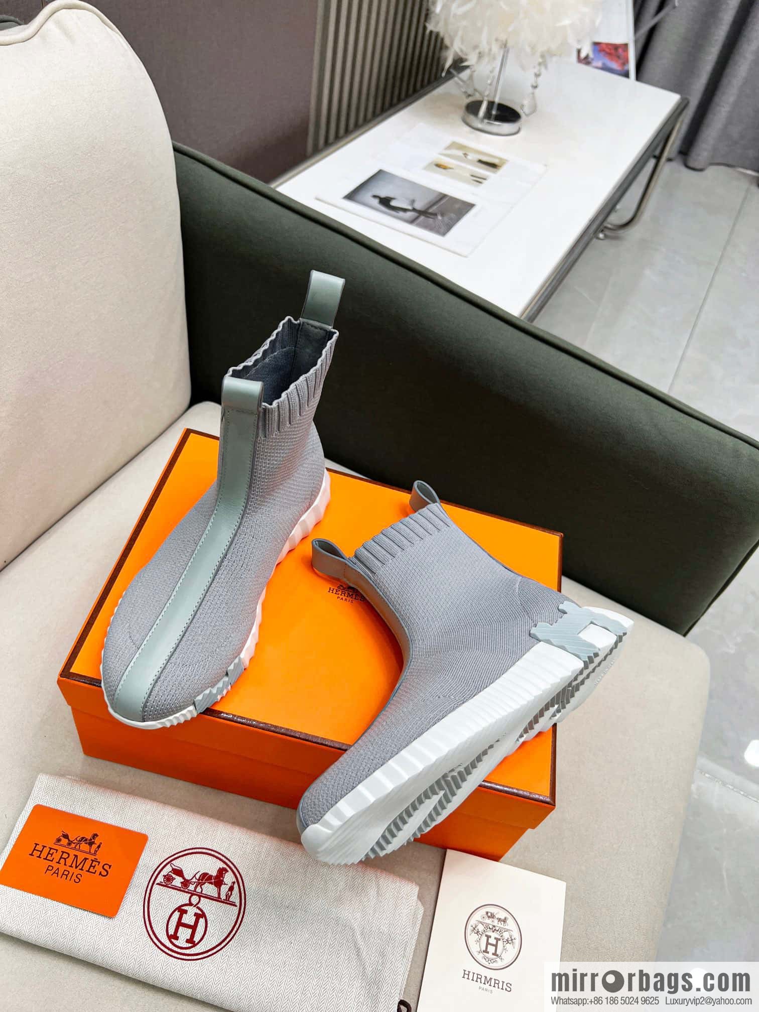 👍👍Hermès 2022 popular (👫 couple models) short boots sneakers