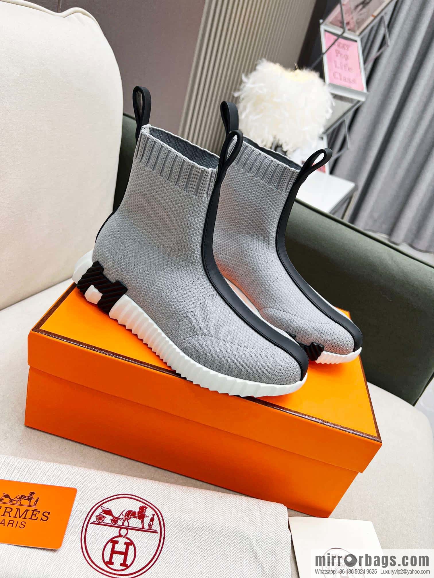 👍👍Hermès 2022 popular (👫 couple models) short boots sneakers