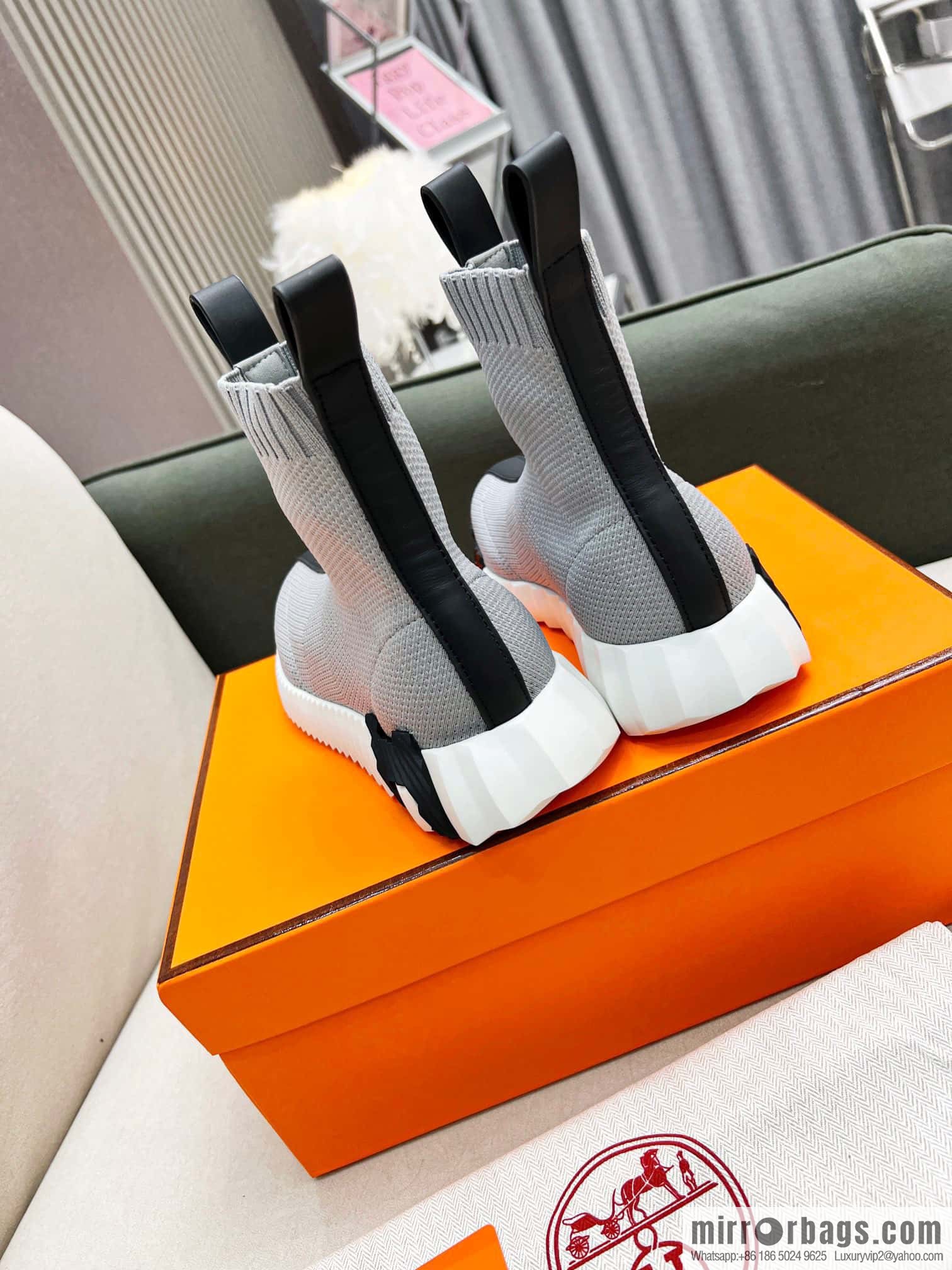 👍👍Hermès 2022 popular (👫 couple models) short boots sneakers