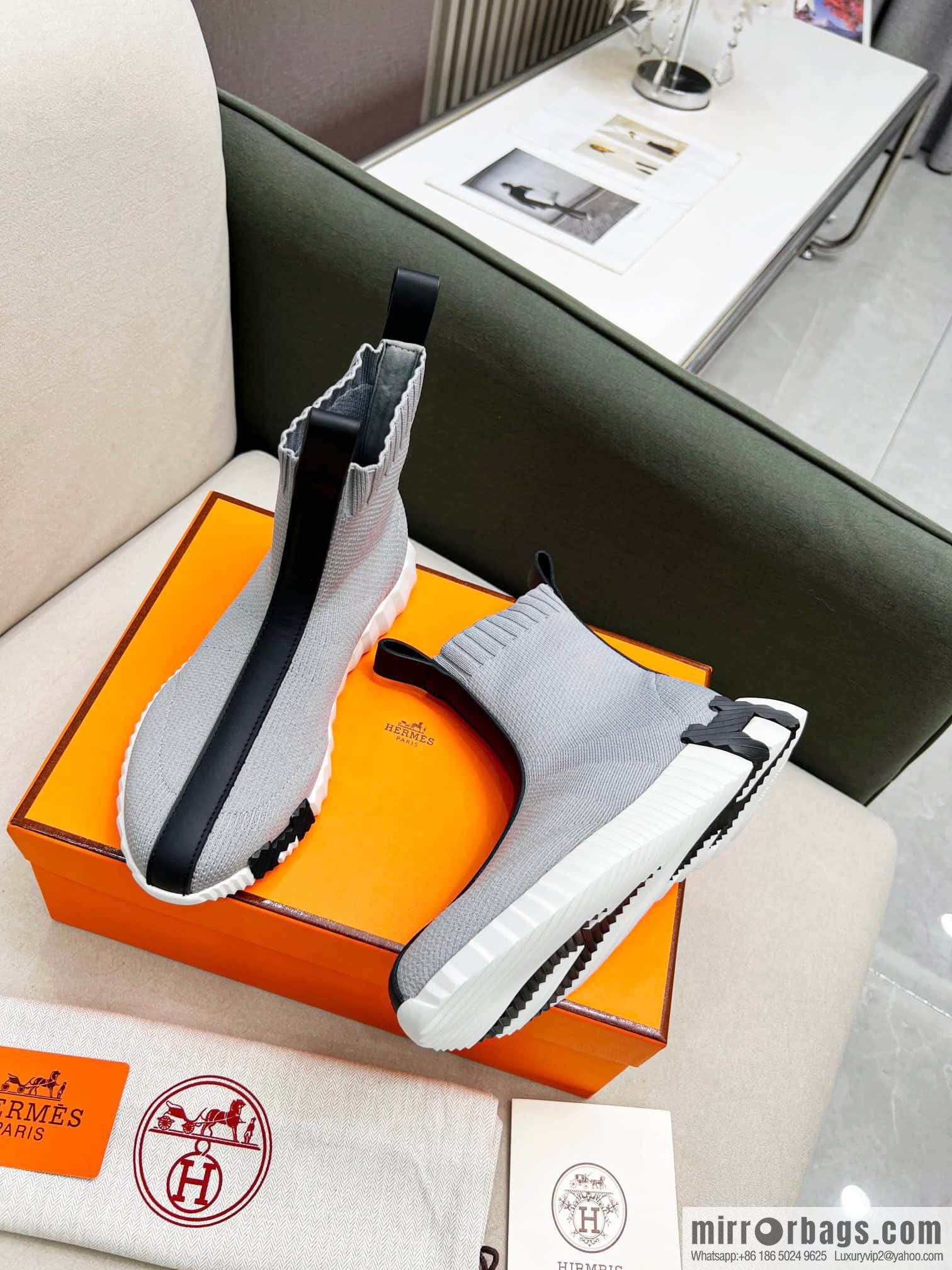 👍👍Hermès 2022 popular (👫 couple models) short boots sneakers