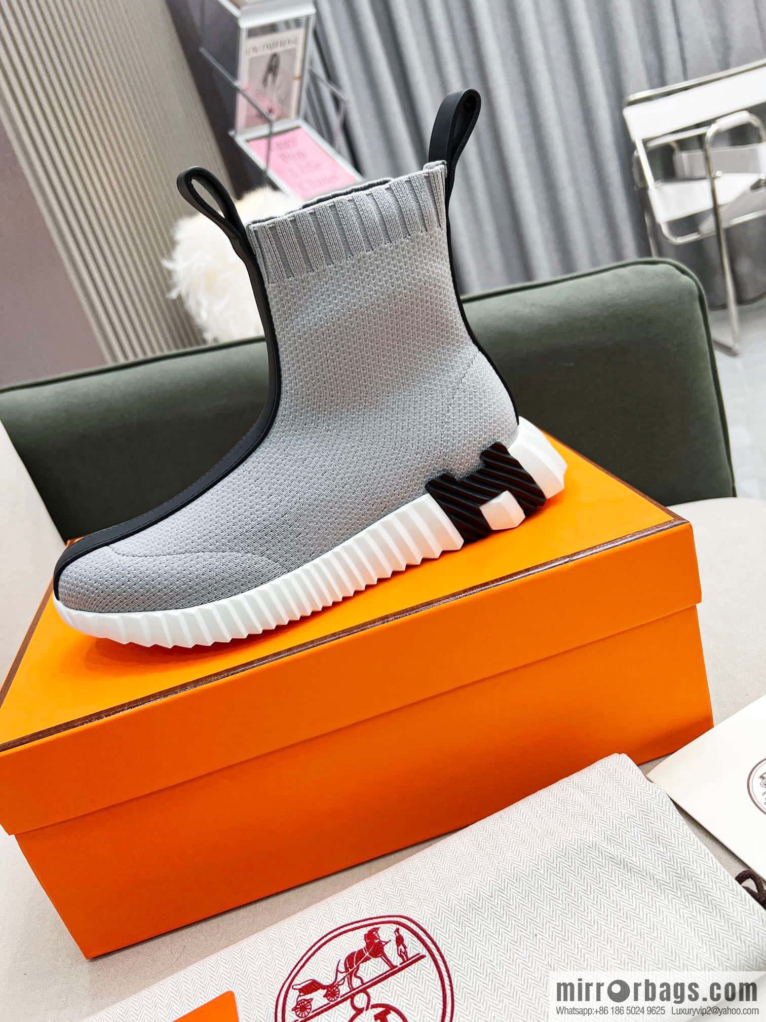 👍👍Hermès 2022 popular (👫 couple models) short boots sneakers