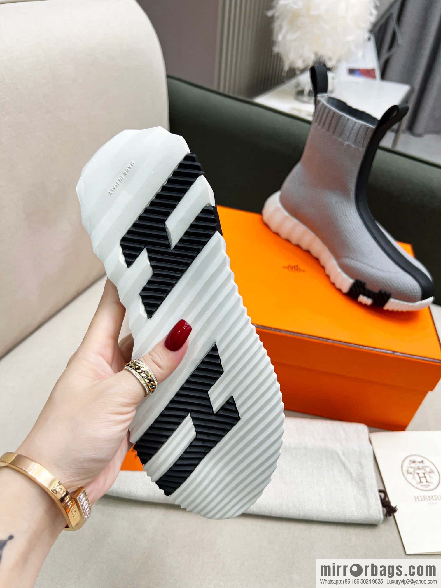 👍👍Hermès 2022 popular (👫 couple models) short boots sneakers