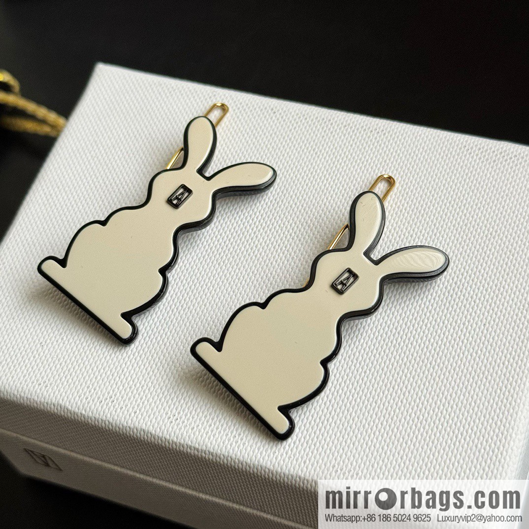 ☀️Alexandre De Paris Alexandre, cute and obedient rabbit side clip bangs clip hair accessories hairpin ☀