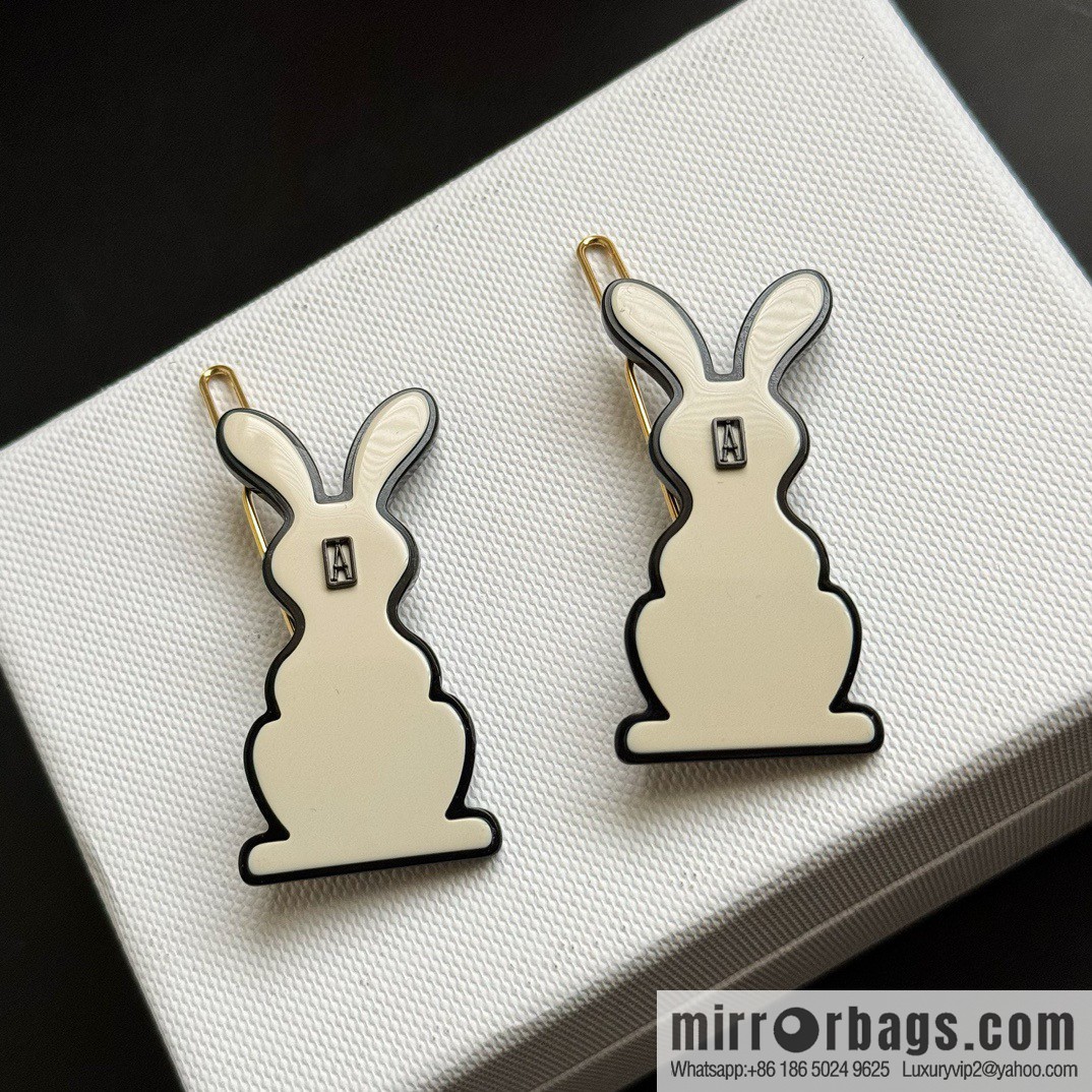 ☀️Alexandre De Paris Alexandre, cute and obedient rabbit side clip bangs clip hair accessories hairpin ☀