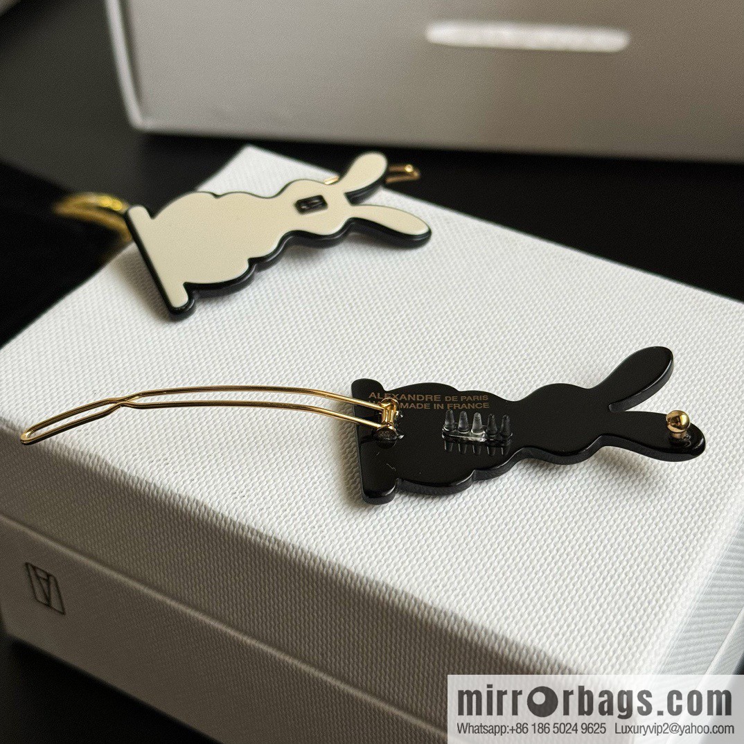 ☀️Alexandre De Paris Alexandre, cute and obedient rabbit side clip bangs clip hair accessories hairpin ☀