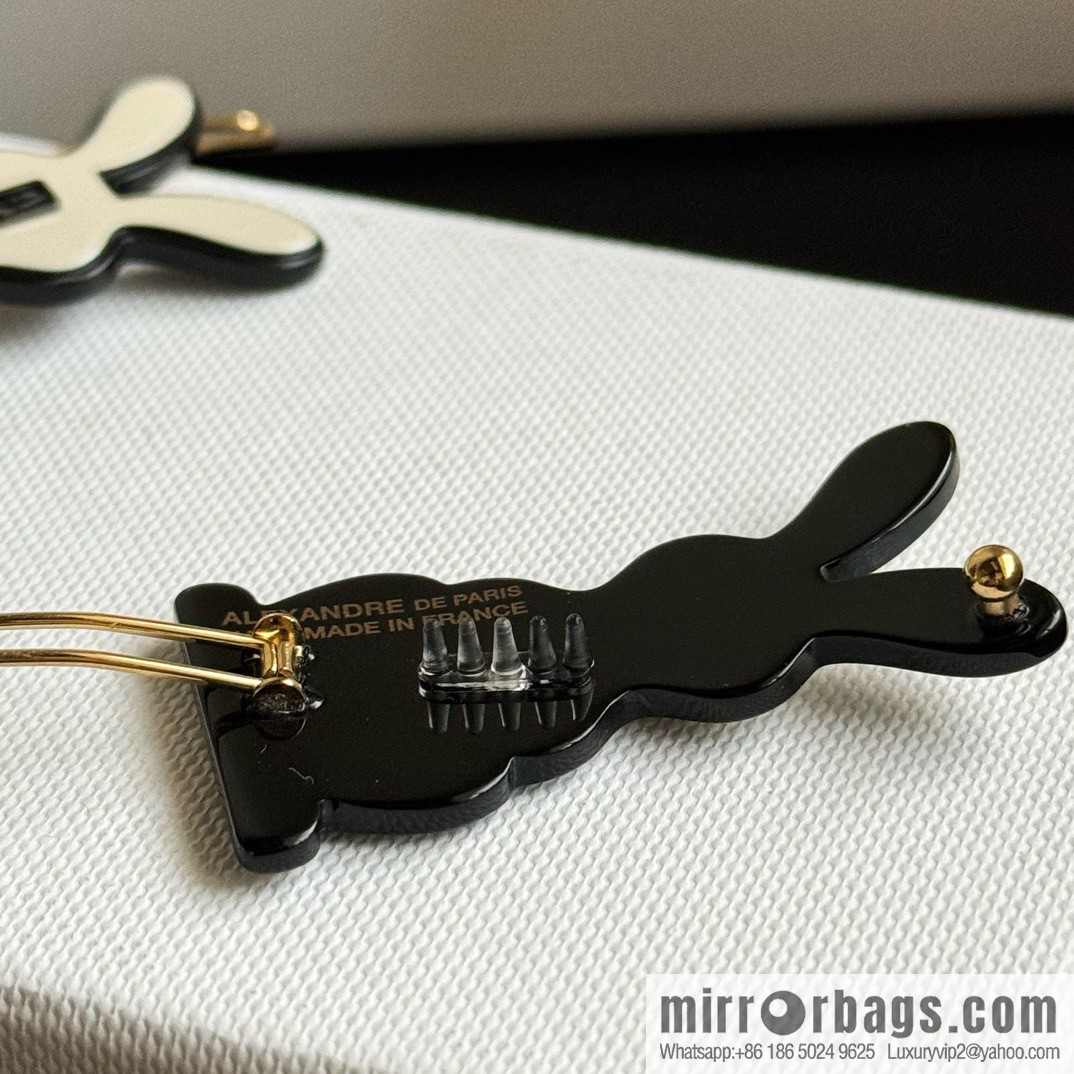 ☀️Alexandre De Paris Alexandre, cute and obedient rabbit side clip bangs clip hair accessories hairpin ☀