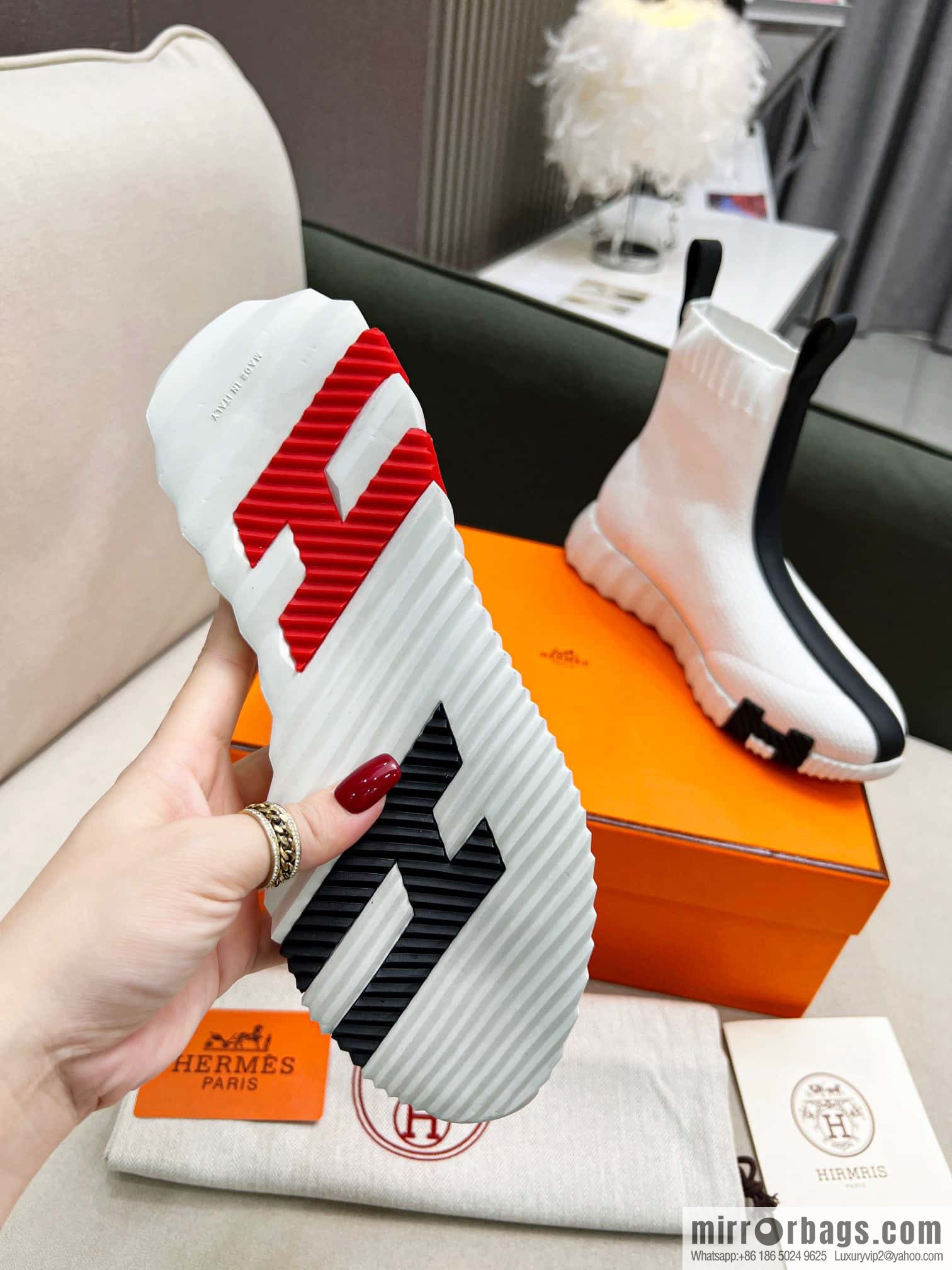 👍👍Hermès 2022 popular (👫 couple models) short boots sneakers