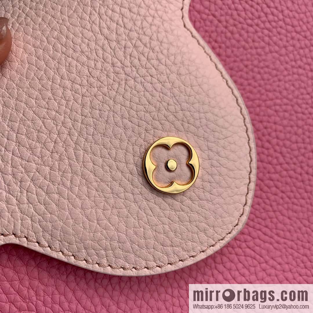 M22375 pink Capucines mini handbag
