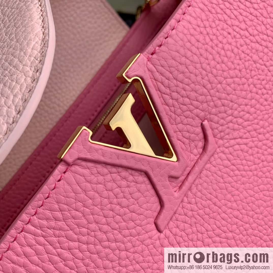 M22375 pink Capucines medium handbag