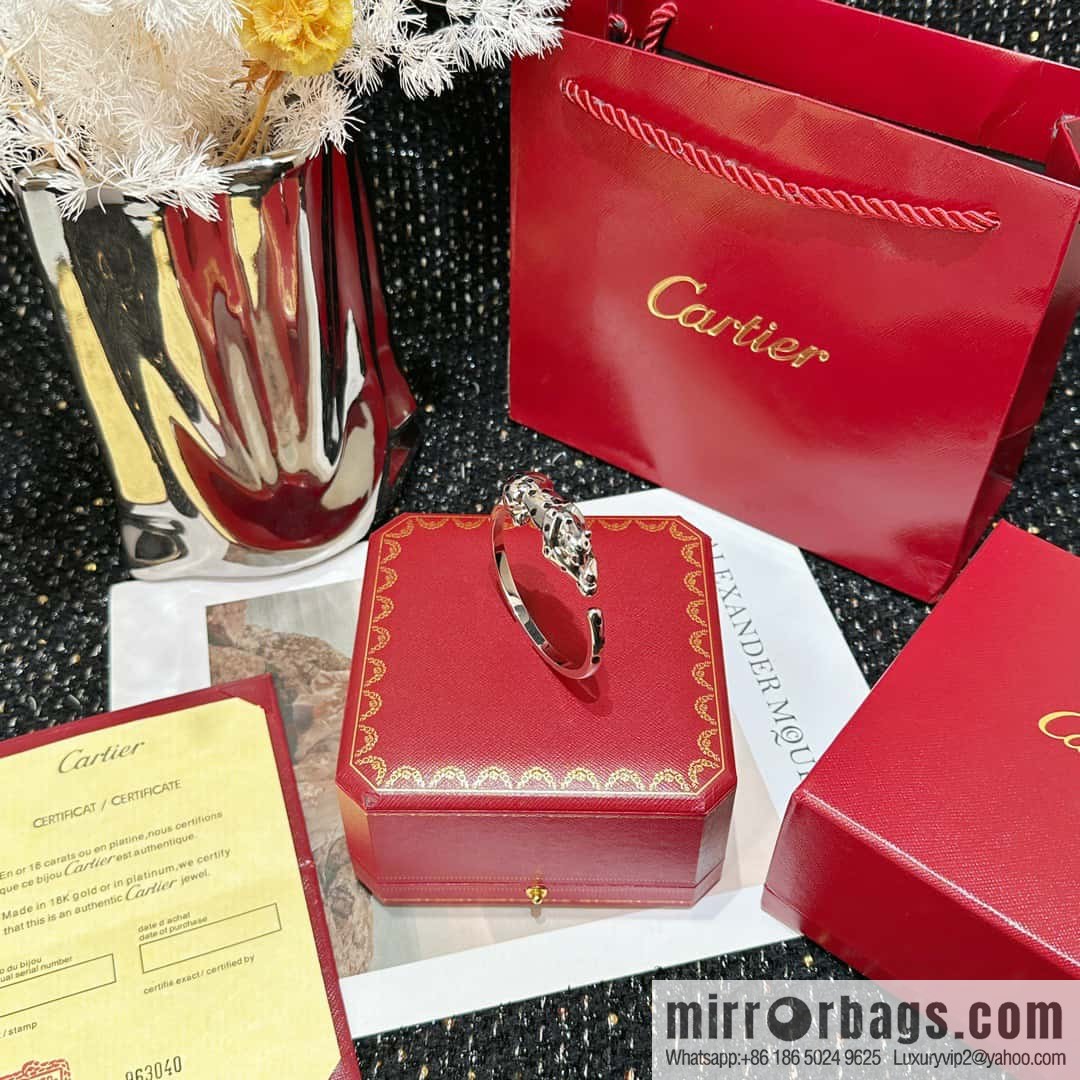 ☀Cartier Cartier Jungle Series Glossy Leopard Bracelet ☀