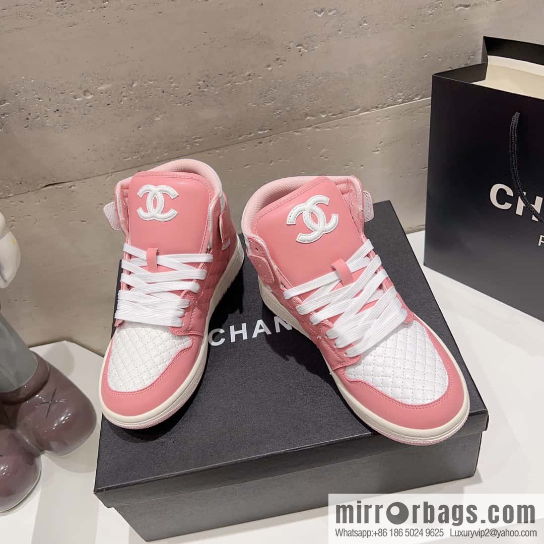 🐰🐰(Top version) 2023 autumn new Chanel AJ joint Internet celebrity Wang fried model [joint high-top casual shoes] Chanel and Nike only one joint cooperation model
