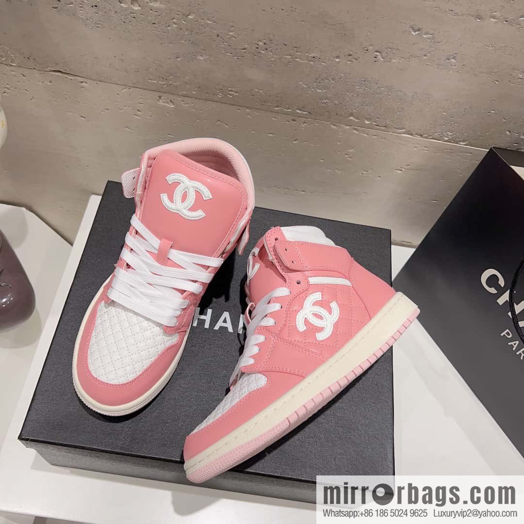 🐰🐰(Top version) 2023 autumn new Chanel AJ joint Internet celebrity Wang fried model [joint high-top casual shoes] Chanel and Nike only one joint cooperation model