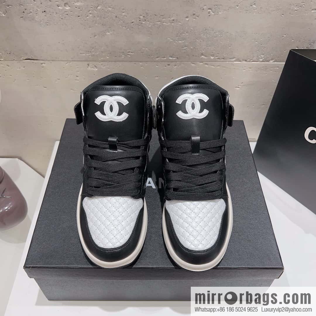 🐰🐰(Top version) 2023 autumn new Chanel AJ joint Internet celebrity Wang fried model [joint high-top casual shoes] Chanel and Nike only one joint cooperation model