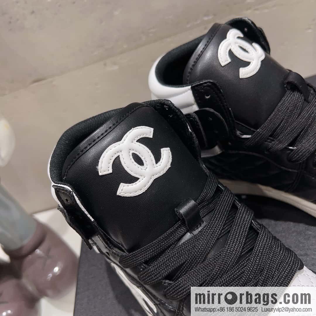🐰🐰(Top version) 2023 autumn new Chanel AJ joint Internet celebrity Wang fried model [joint high-top casual shoes] Chanel and Nike only one joint cooperation model