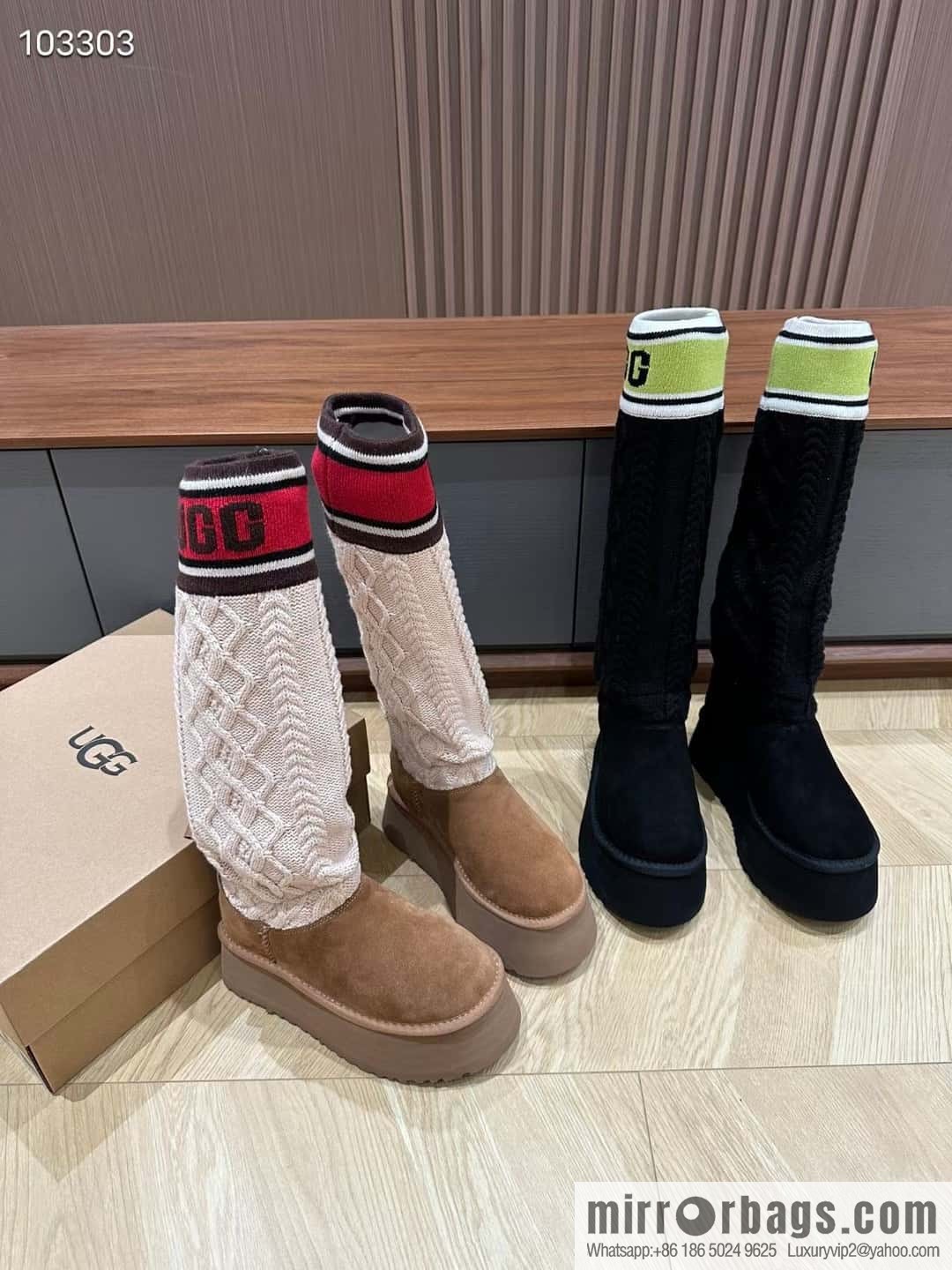 🐰🐰Song Yanfei same 〰️ high tube wool tube new high thick bottom