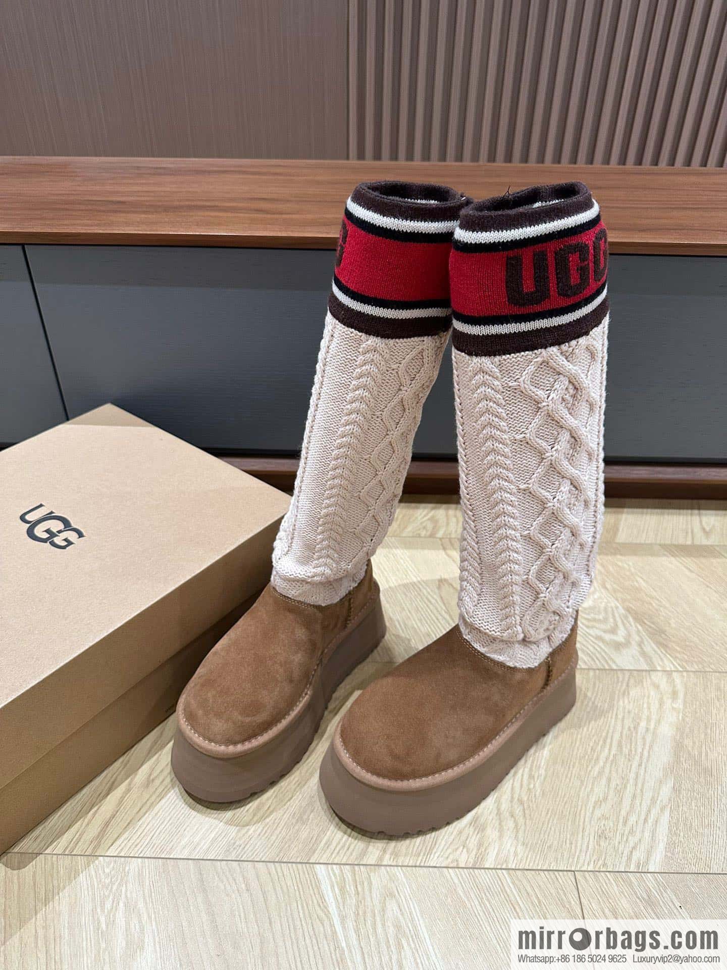 🐰🐰Song Yanfei same 〰️ high tube wool tube new high thick bottom