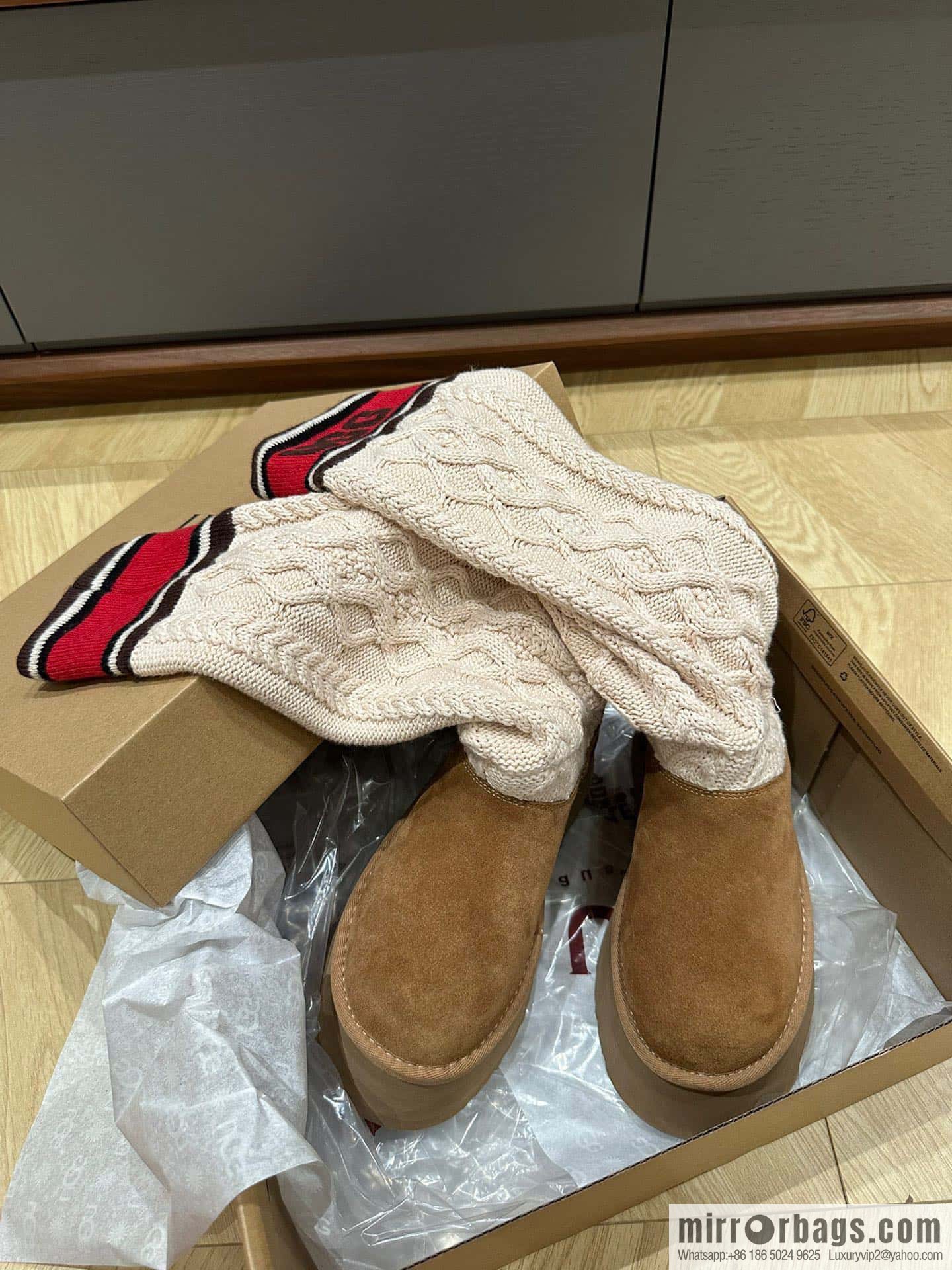 🐰🐰Song Yanfei same 〰️ high tube wool tube new high thick bottom