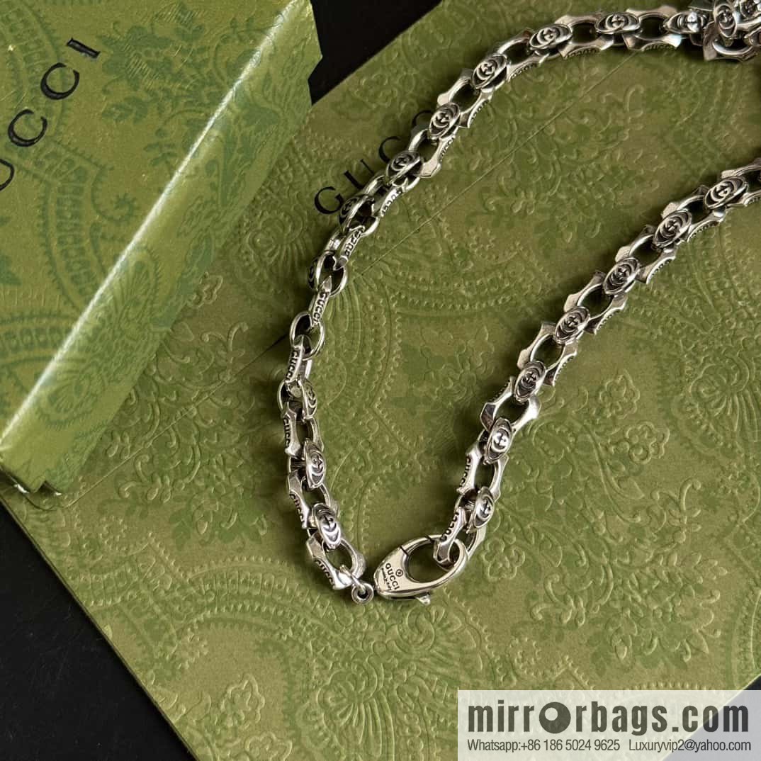 ☀New Gucci Gucci Double G Daisy Ring Necklace ☀