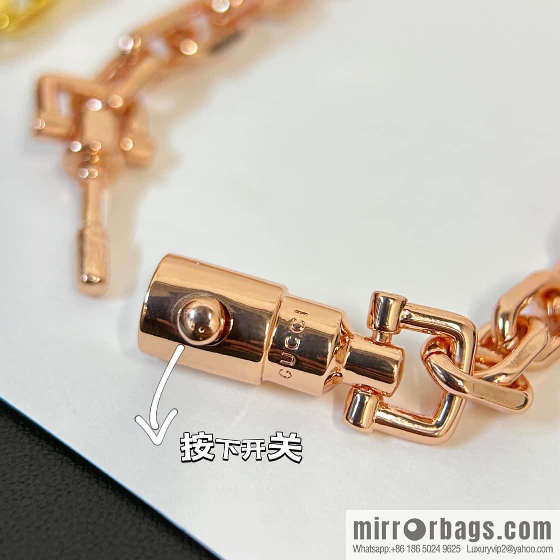 Gucci genuine packaging ☀ new Gucci Gucci chain ⛓️ necklace ☀