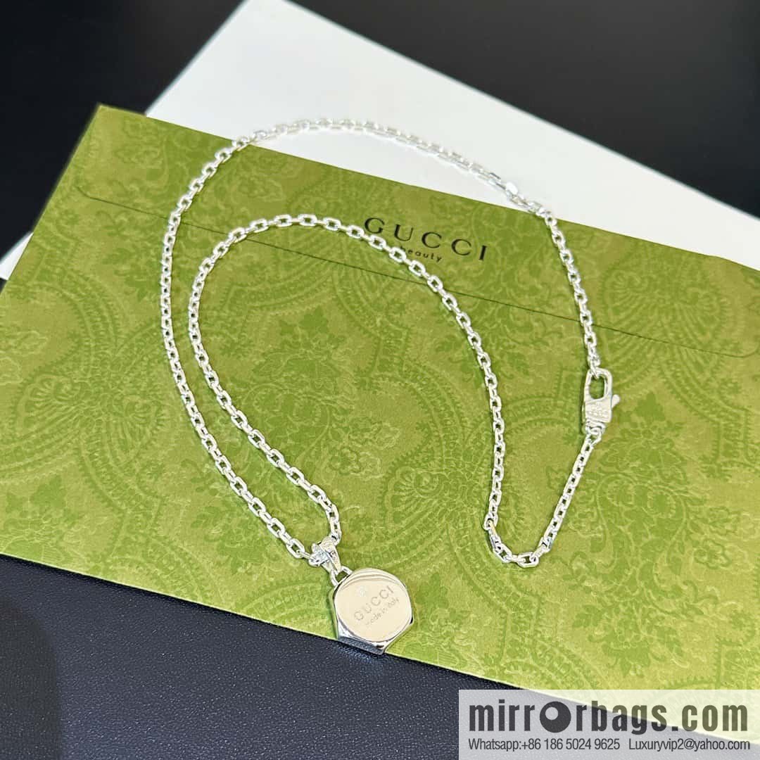 ☀New Gucci Gucci hexagonal necklace, bracelet ☀