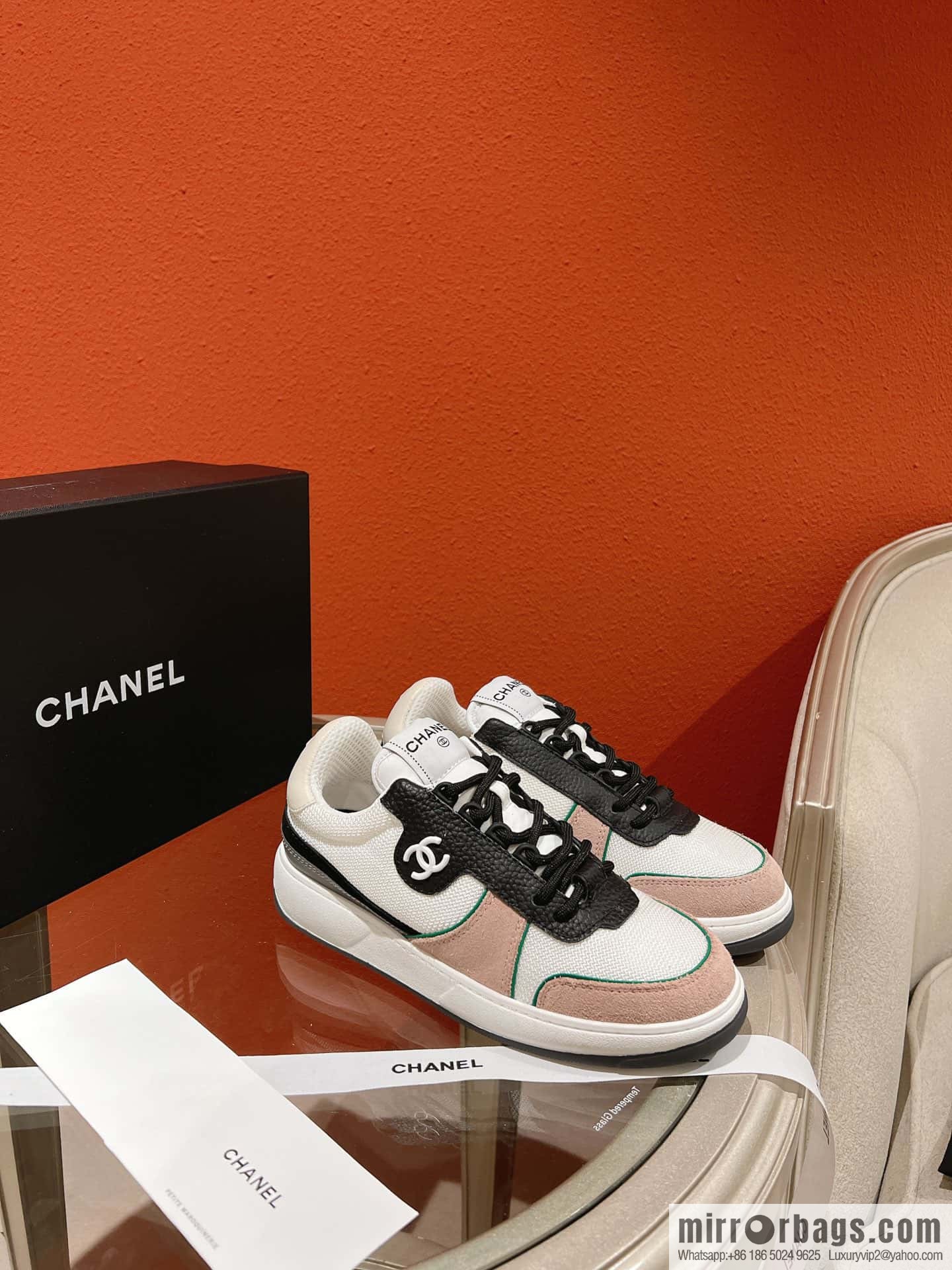 🐰🐰Couple high version 𝐂𝐡*𝐧𝐞𝐥 22p big explosion! Counter [genuine grade] version casual sports shoes