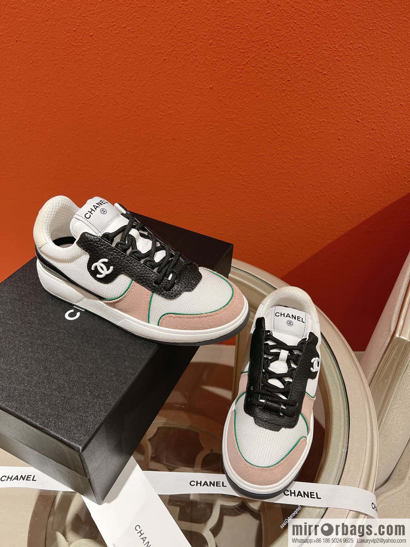 🐰🐰Couple high version 𝐂𝐡*𝐧𝐞𝐥 22p big explosion! Counter [genuine grade] version casual sports shoes