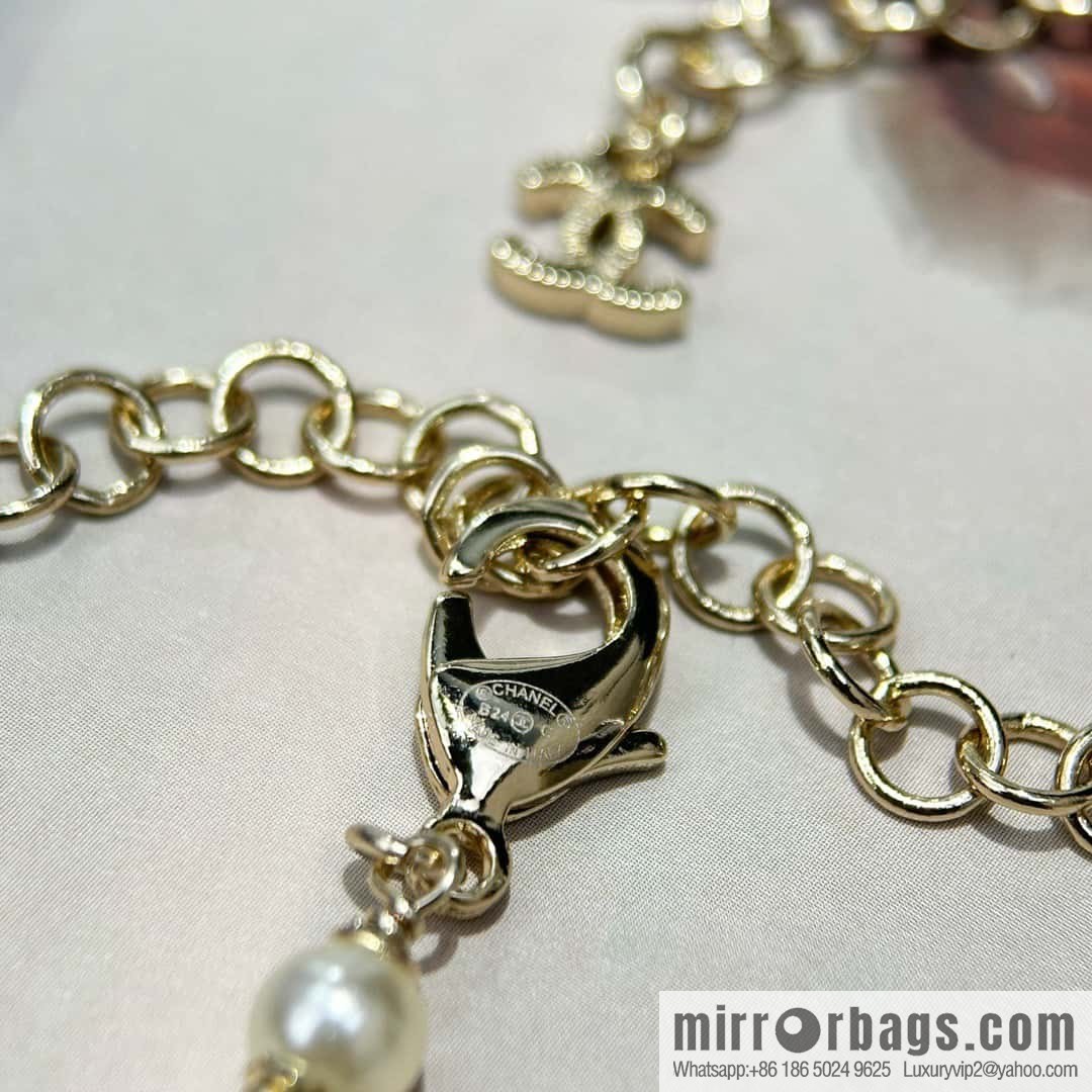 ☀️New ☑️ Chanel star ⭐ pentagram pearl necklace ☀️