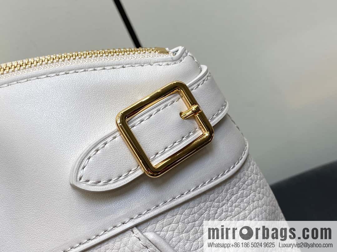 [Original order boutique] M22914 black full leather portable women's bag series Lock It MM handbag M22914 22925 22927 23061 Ays Lock It MM bag