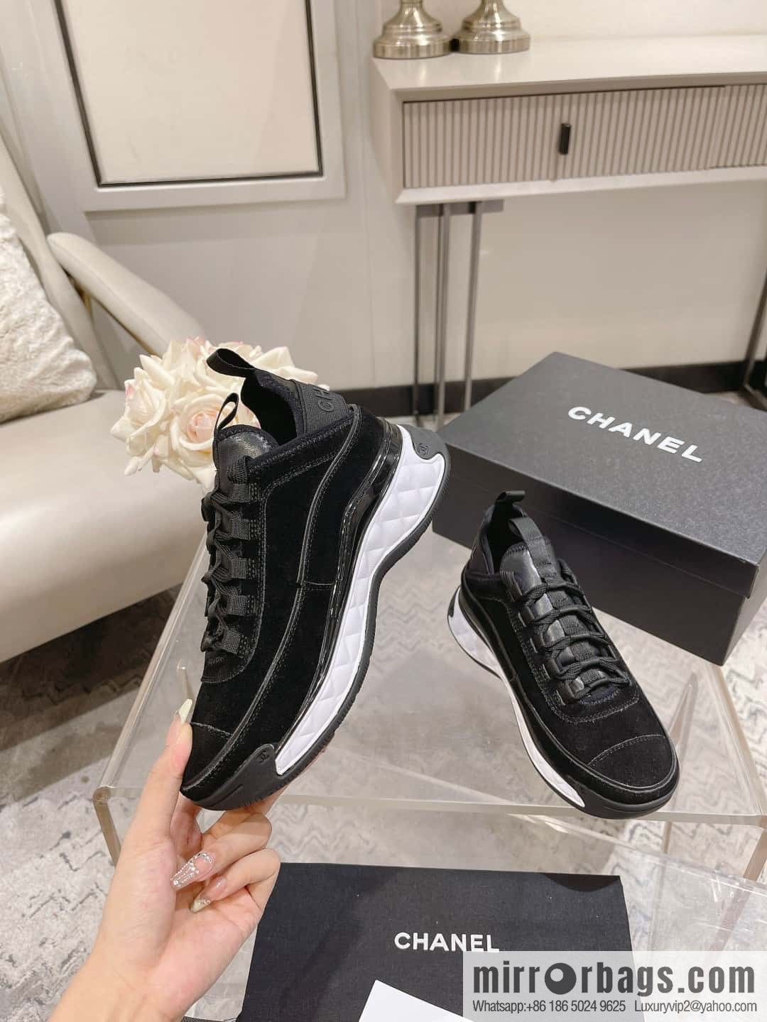 🐰🐰Chanel | The latest couple casual four seasons sports shoes at the counter🦋