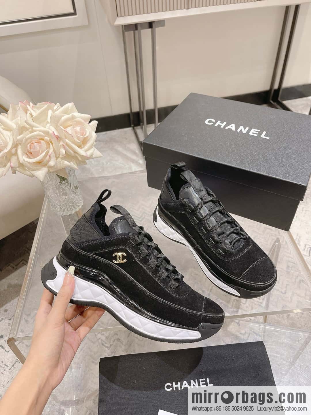 🐰🐰Chanel | The latest couple casual four seasons sports shoes at the counter🦋