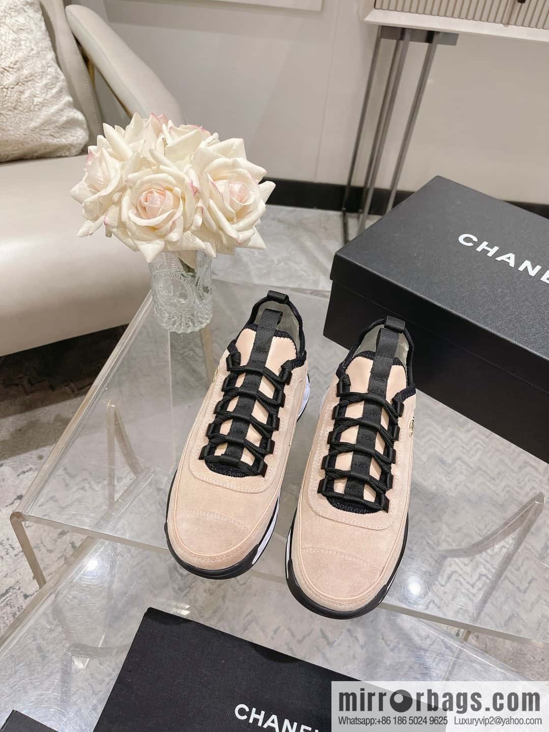 🐰🐰Chanel | The latest couple casual four seasons sports shoes at the counter🦋