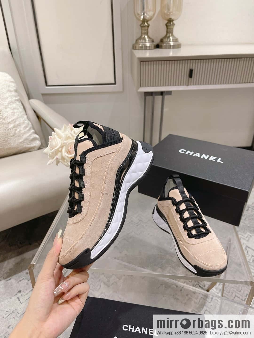 🐰🐰Chanel | The latest couple casual four seasons sports shoes at the counter🦋