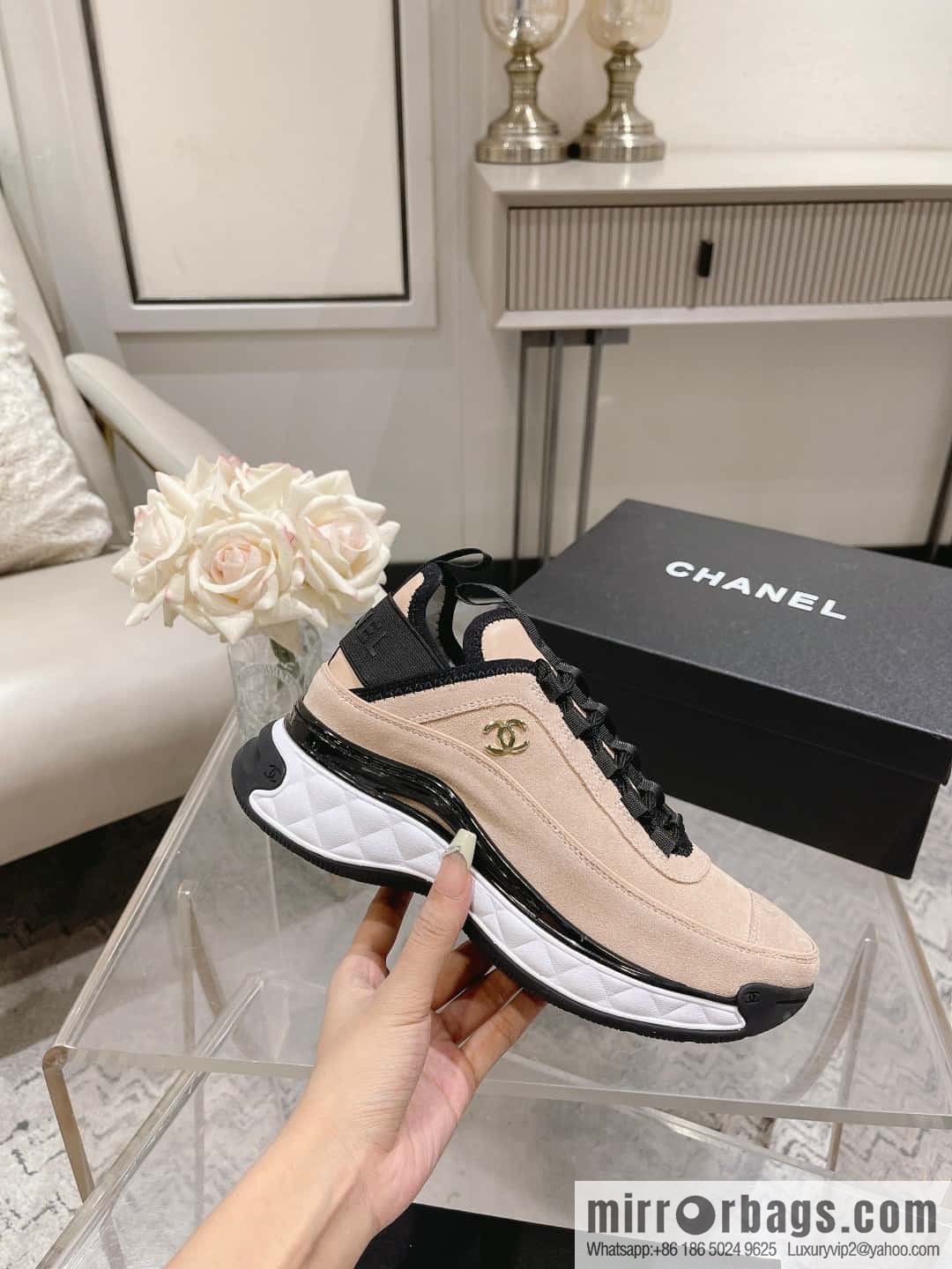 🐰🐰Chanel | The latest couple casual four seasons sports shoes at the counter🦋