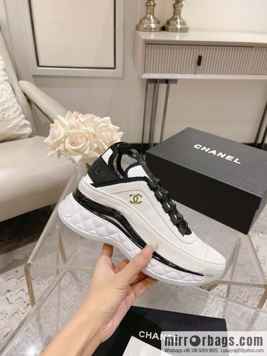 🐰🐰Chanel | The latest couple casual four seasons sports shoes at the counter🦋
