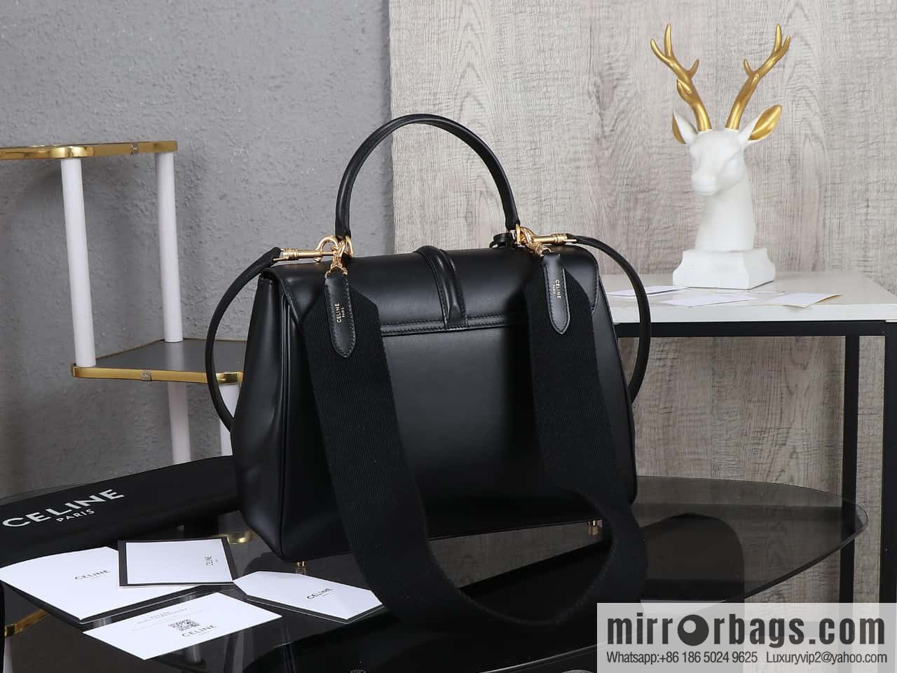 [Premium quality, all-steel hardware] CELINE's latest classic bag tote bag number: 187373BEY.38NO