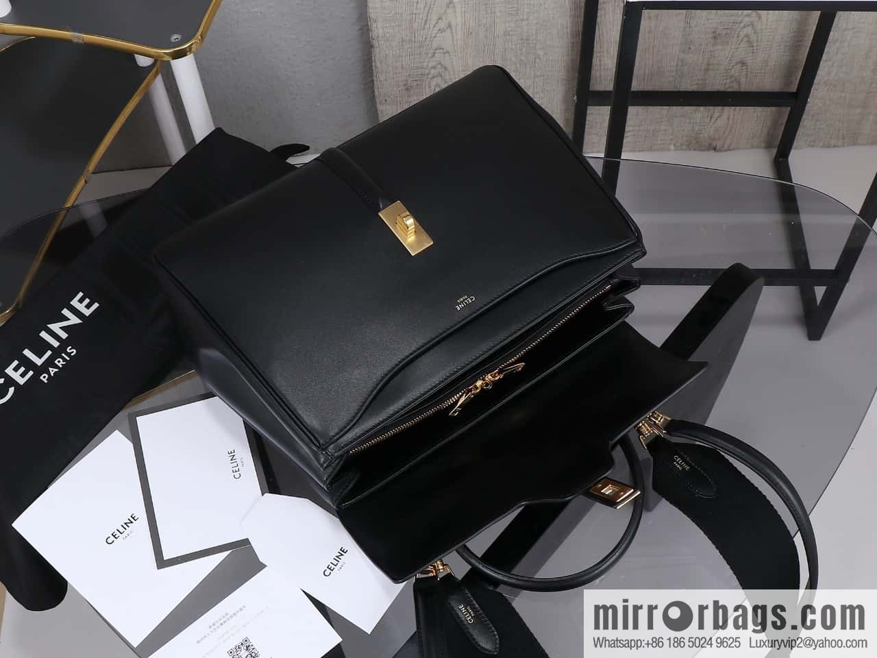 [Premium quality, all-steel hardware] CELINE's latest classic bag tote bag number: 187373BEY.38NO