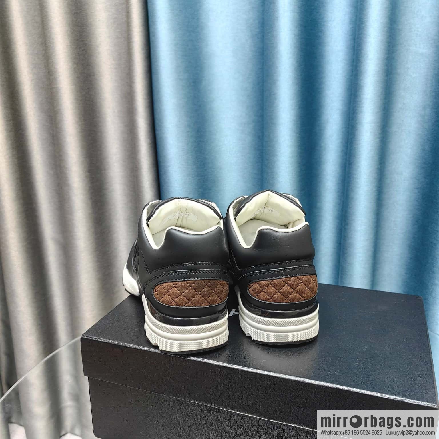 🐰🐰CHANE Xiaoxiang platform panda board shoes sneakers, Chanel 2023ss hot panda shoes 🐼 color scheme platform casual sneakers board shoes