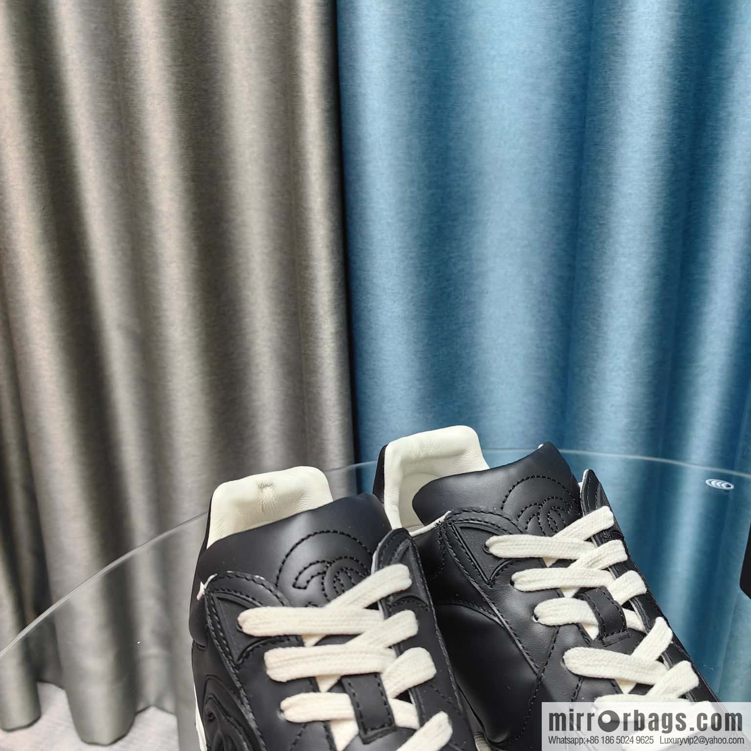 🐰🐰CHANE Xiaoxiang platform panda board shoes sneakers, Chanel 2023ss hot panda shoes 🐼 color scheme platform casual sneakers board shoes
