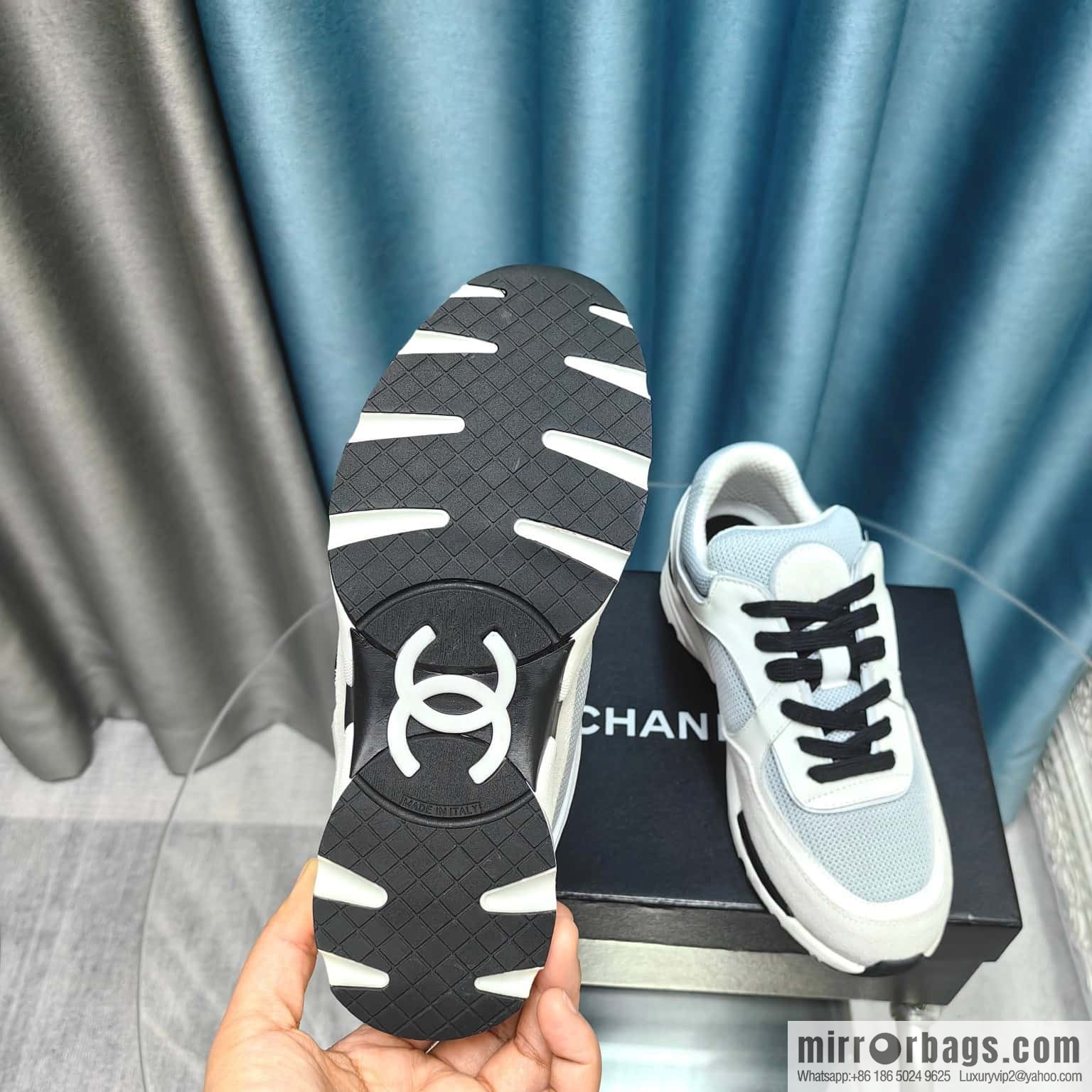 🐰🐰CHANE Xiaoxiang platform panda board shoes sneakers, Chanel 2023ss hot panda shoes 🐼 color scheme platform casual sneakers board shoes