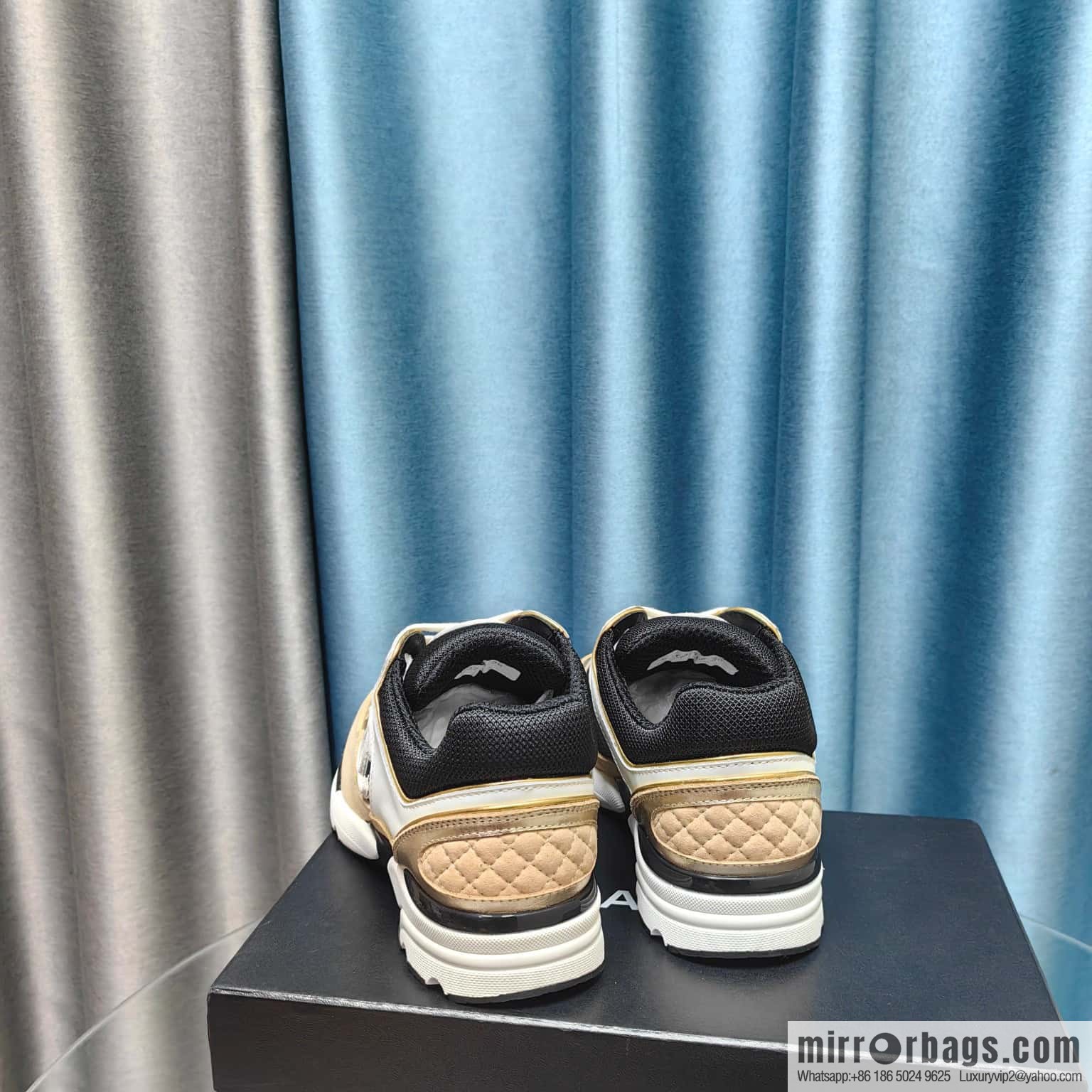 🐰🐰CHANE Xiaoxiang platform panda board shoes sneakers, Chanel 2023ss hot panda shoes 🐼 color scheme platform casual sneakers board shoes