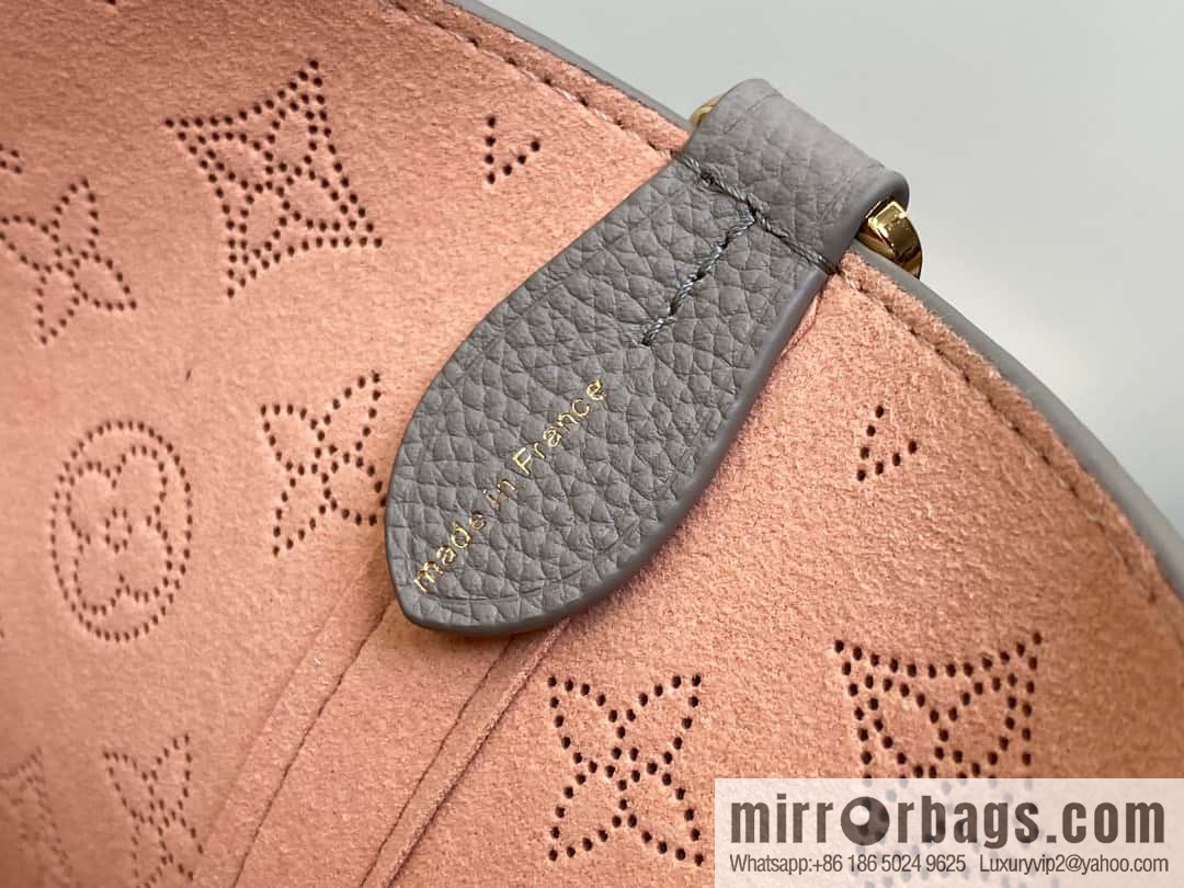 [Original order boutique] M23387 light gray, full leather shopping bag series Blossom medium tote bag gray/gradual change (cut-out)