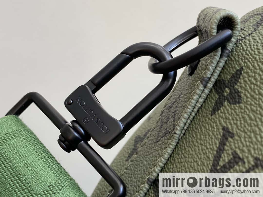[Original single boutique] M23962 green silk screen, travel bag series Keepall Bandoulière 45 travel bag