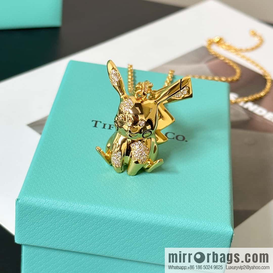 ☀Tiffany & Co. xPokemon & Joint Pikachu Necklace