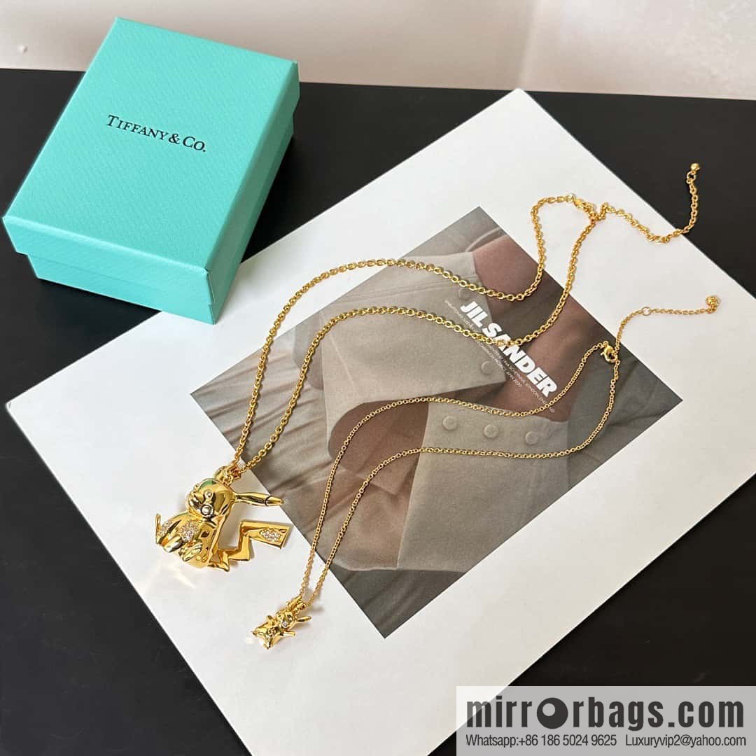 ☀Tiffany & Co. xPokemon & Joint Pikachu Necklace