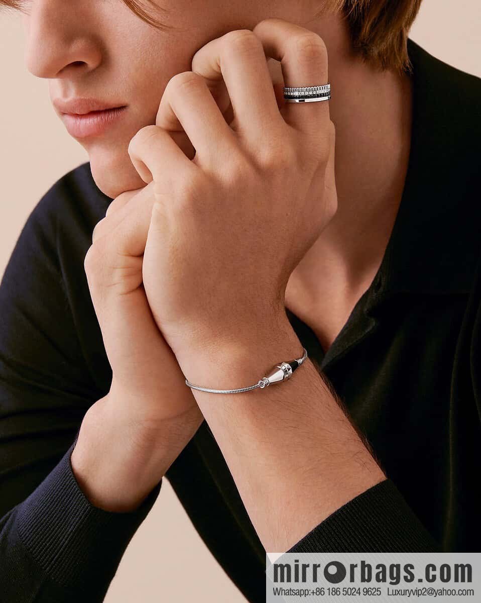 ☀New BOUCHERON/Boucheron Jack Loop Bracelet with Drilled Surface Bracelet ☀