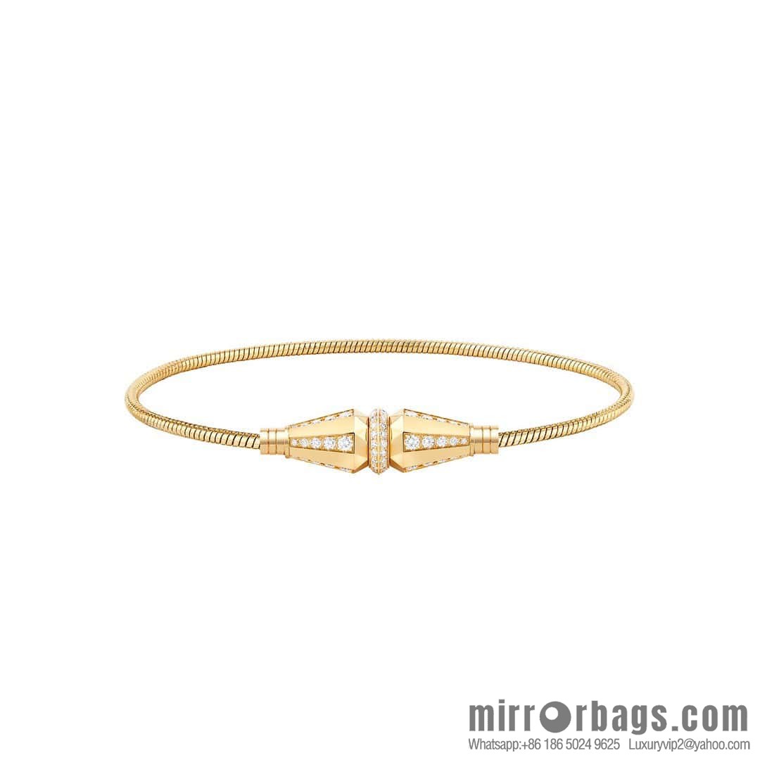 ☀New BOUCHERON/Boucheron Jack Loop Bracelet with Drilled Surface Bracelet ☀