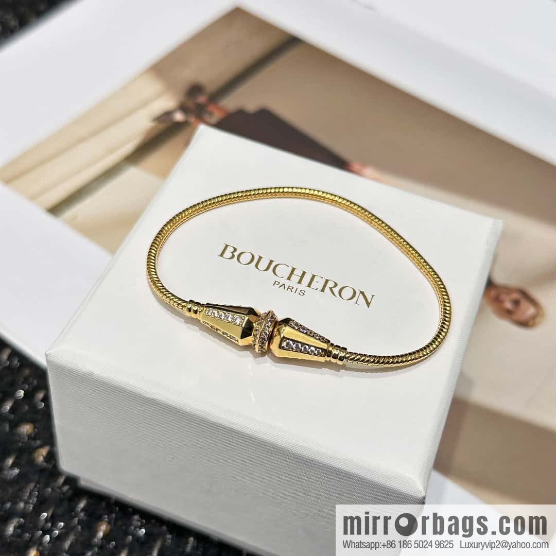 ☀New BOUCHERON/Boucheron Jack Loop Bracelet with Drilled Surface Bracelet ☀